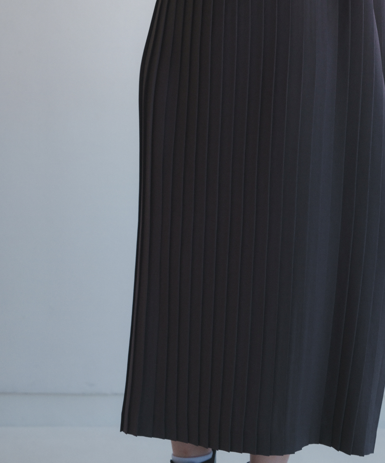 ≪予約販売≫ highneck toro pleats onepiece(ハイネックトロプリーツワンピース)≪2023年11月13日15:00販売開始≫≪2024年2月上旬以降発送予定≫
