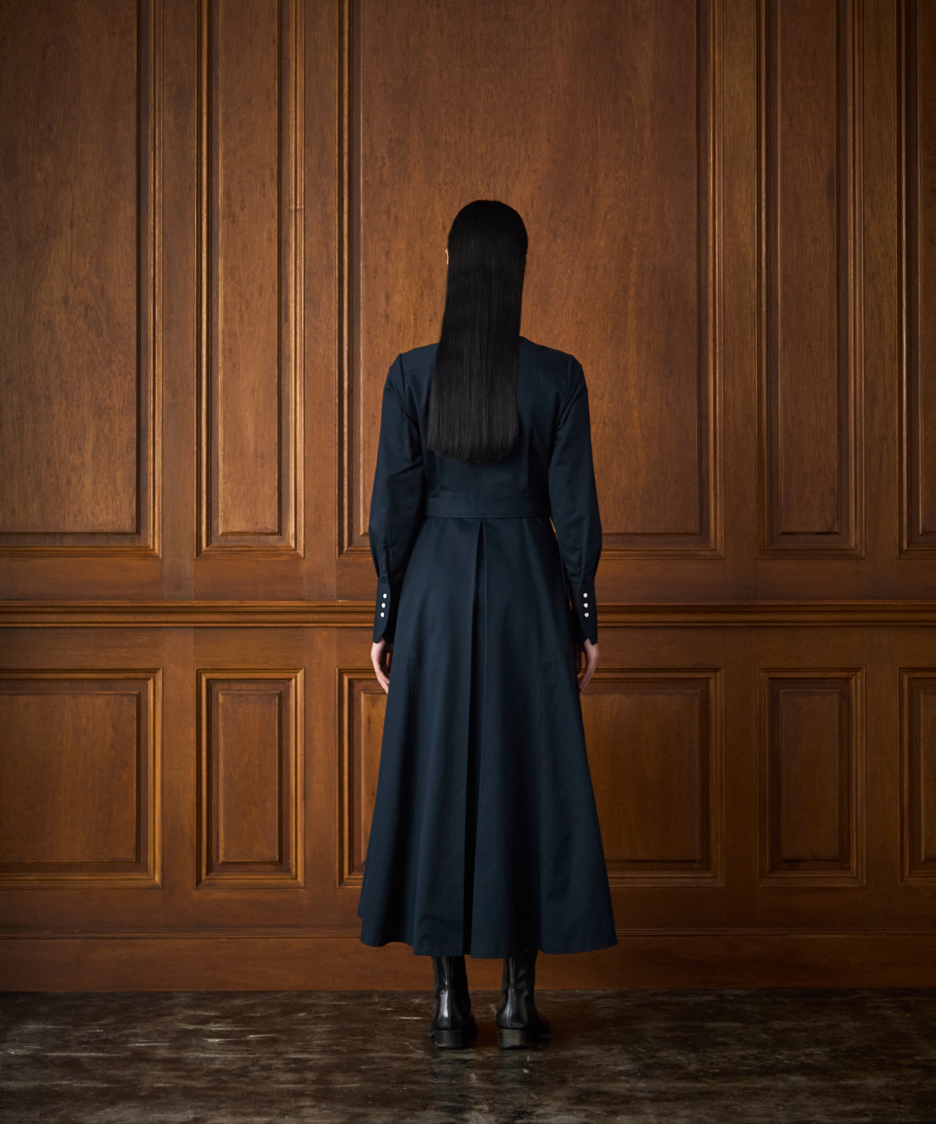 ≪通常販売≫classic button double breasted onepiece(クラシックボタンダブルブレストワンピース)