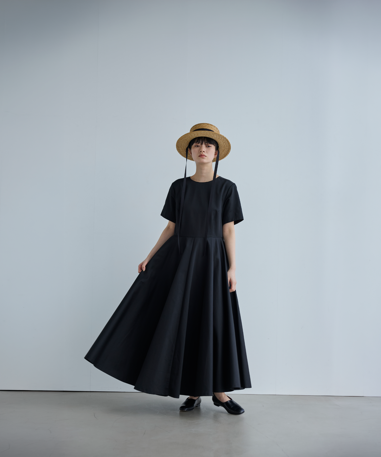 ≪通常販売≫【THE DRESS #00】black flare onepiece(ブラックフレアワンピース)≪2026年4月8日12:00販売開始≫