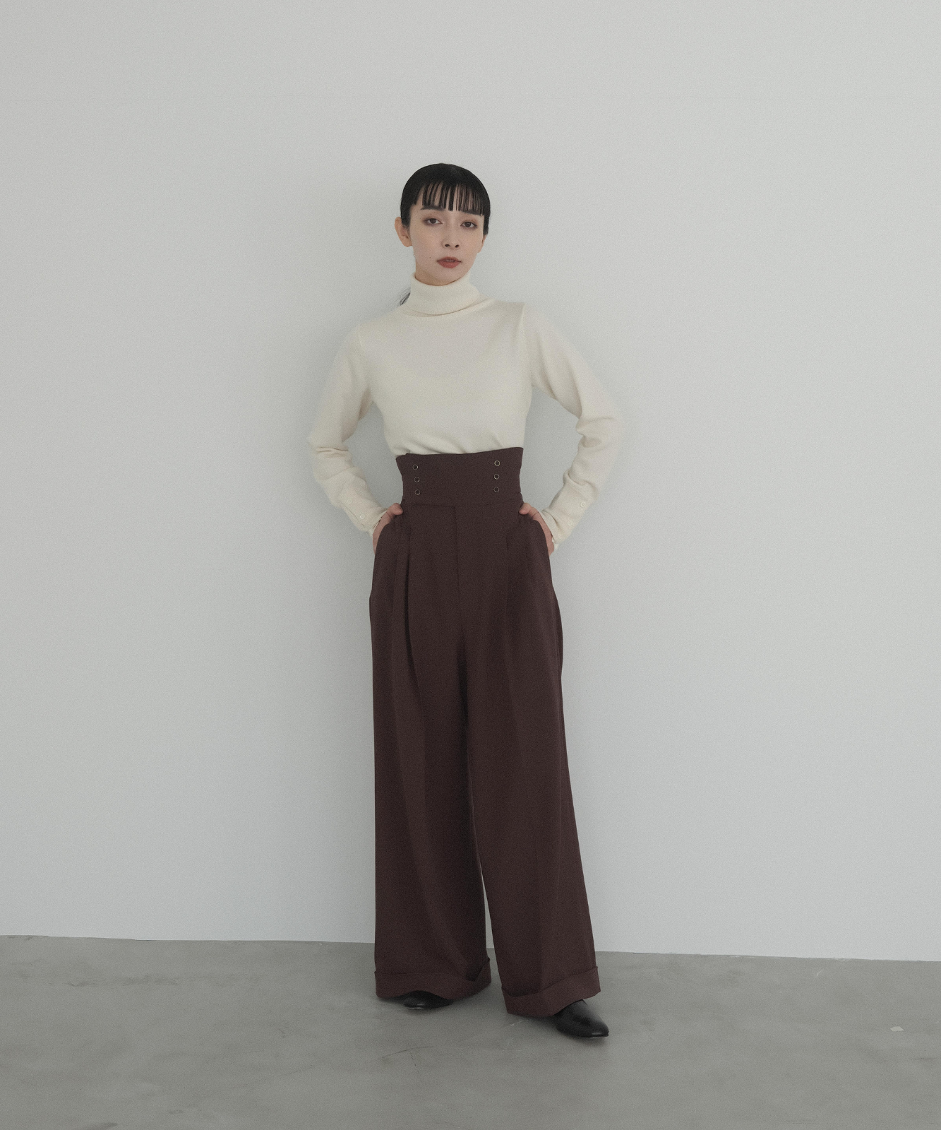 ≪通常販売≫wide slacks "Vintage Dancer "(ワイドスラックス"ヴィンテージダンサー")