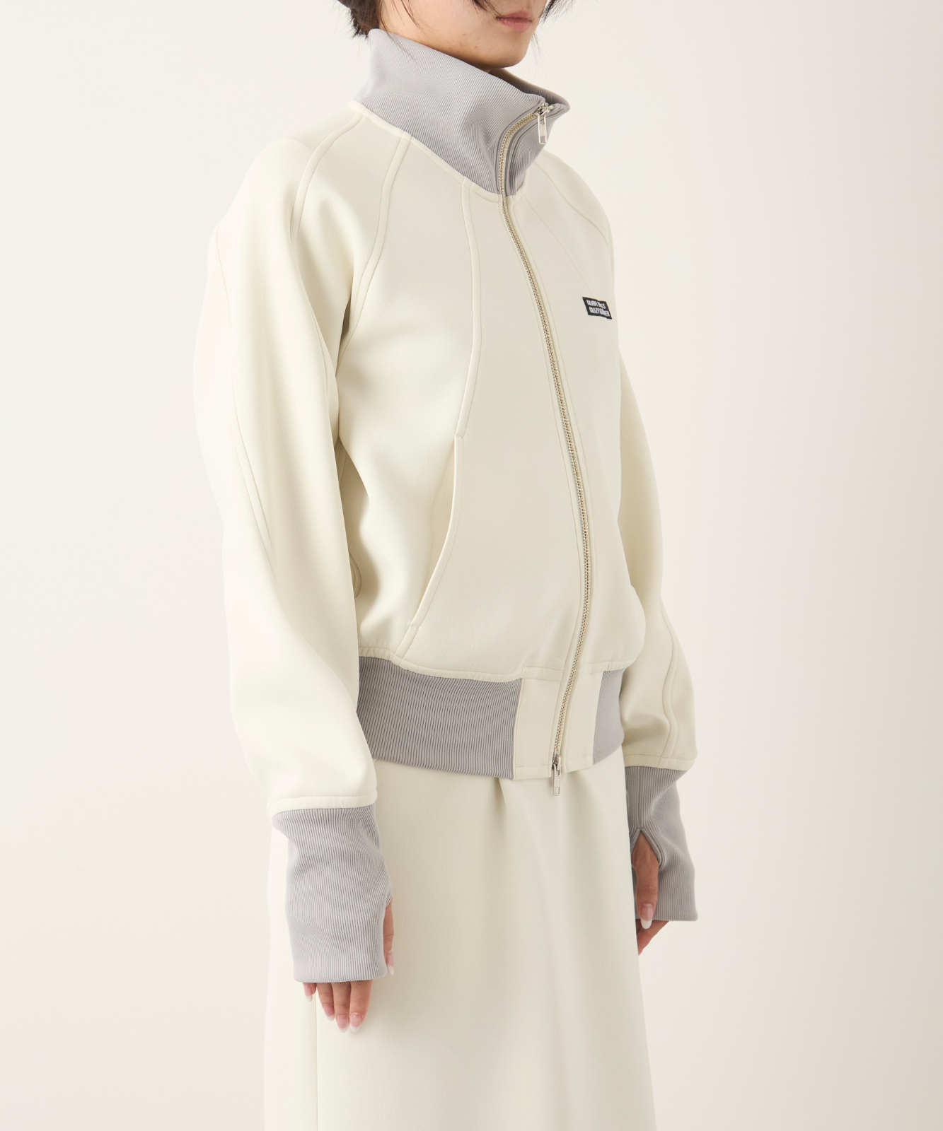 ≪通常販売≫track candy high neck jacket(トラックキャンディーハイネックジャケット)