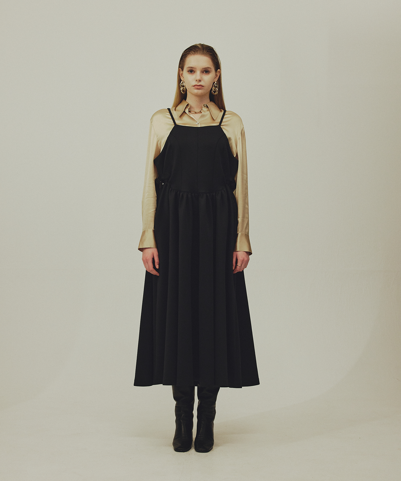 ≪通常販売≫volume gather camisole dress(ボリュームギャザーキャミソールドレス)