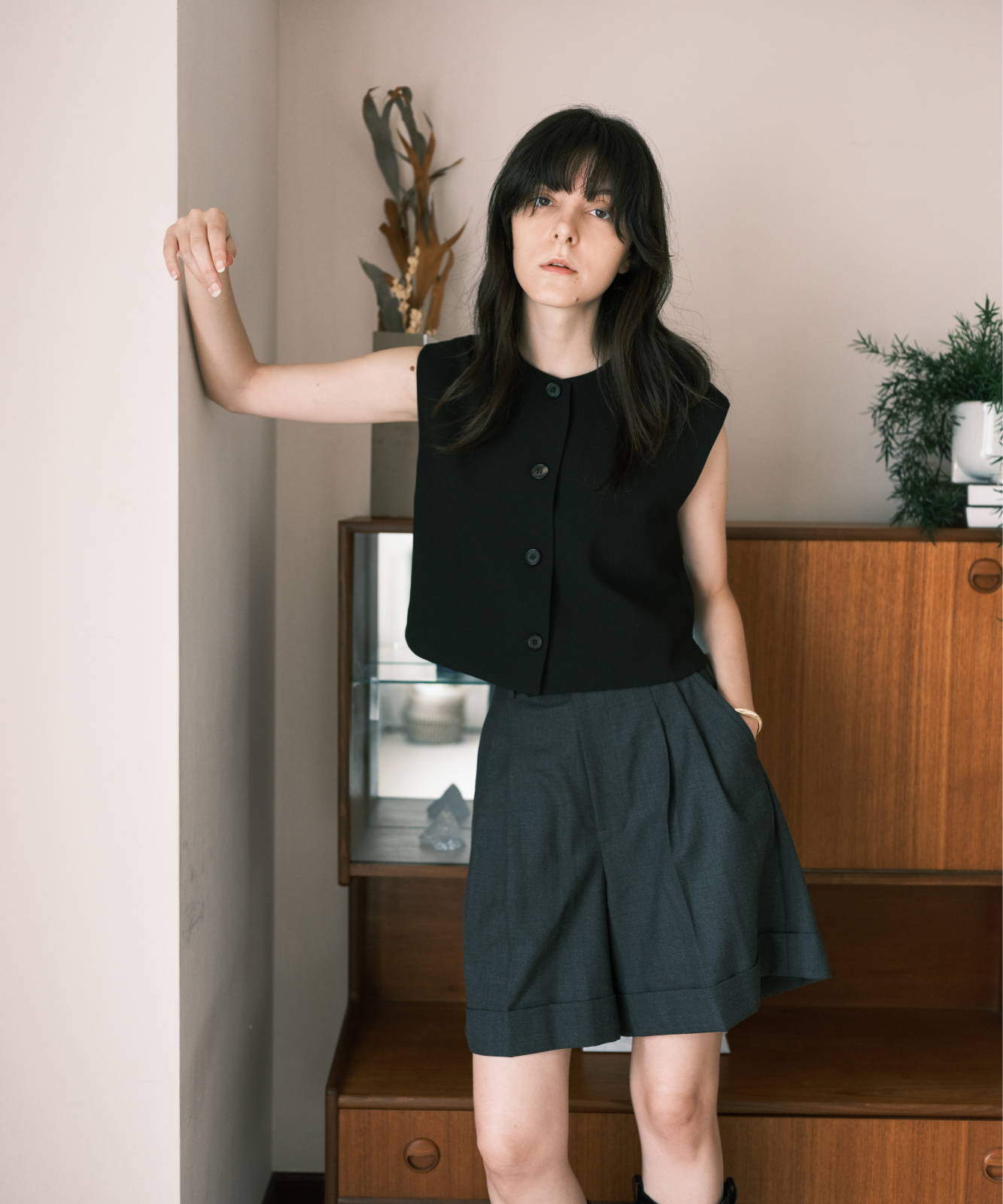 ≪通常販売≫summer wool half pants(サマーウールハーフパンツ)