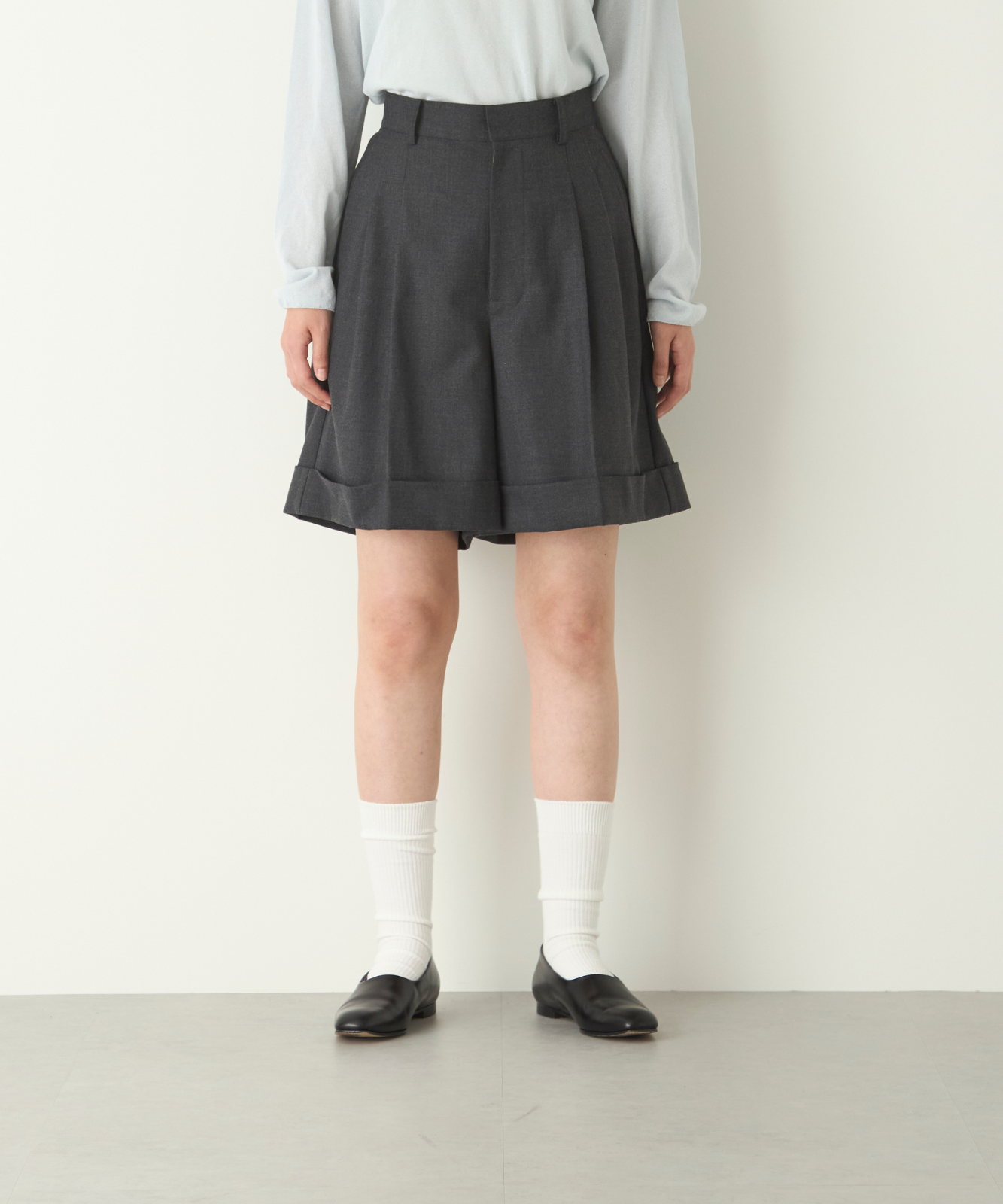 ≪通常販売≫summer wool half pants(サマーウールハーフパンツ)