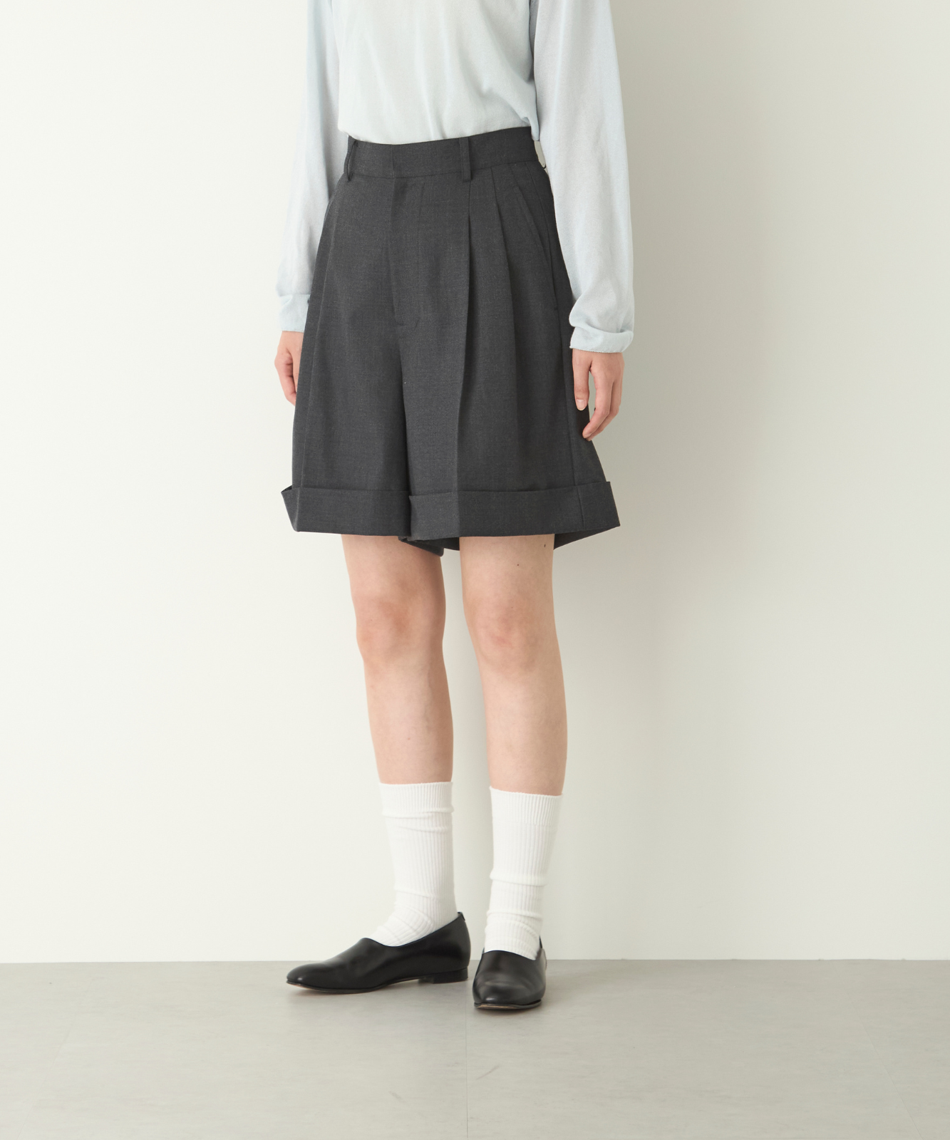≪通常販売≫summer wool half pants(サマーウールハーフパンツ)