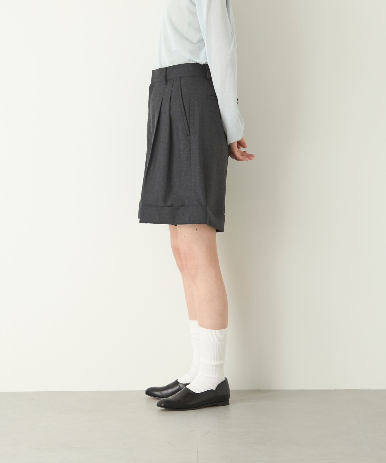 ≪通常販売≫summer wool half pants(サマーウールハーフパンツ)