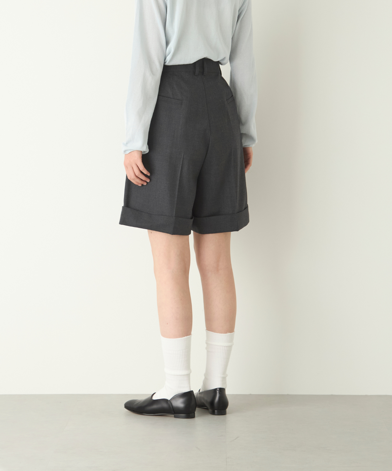 ≪通常販売≫summer wool half pants(サマーウールハーフパンツ)