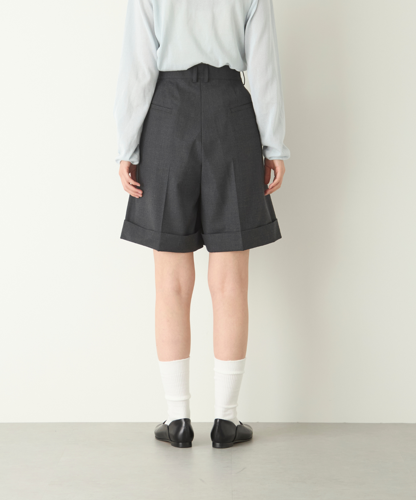 ≪通常販売≫summer wool half pants(サマーウールハーフパンツ)