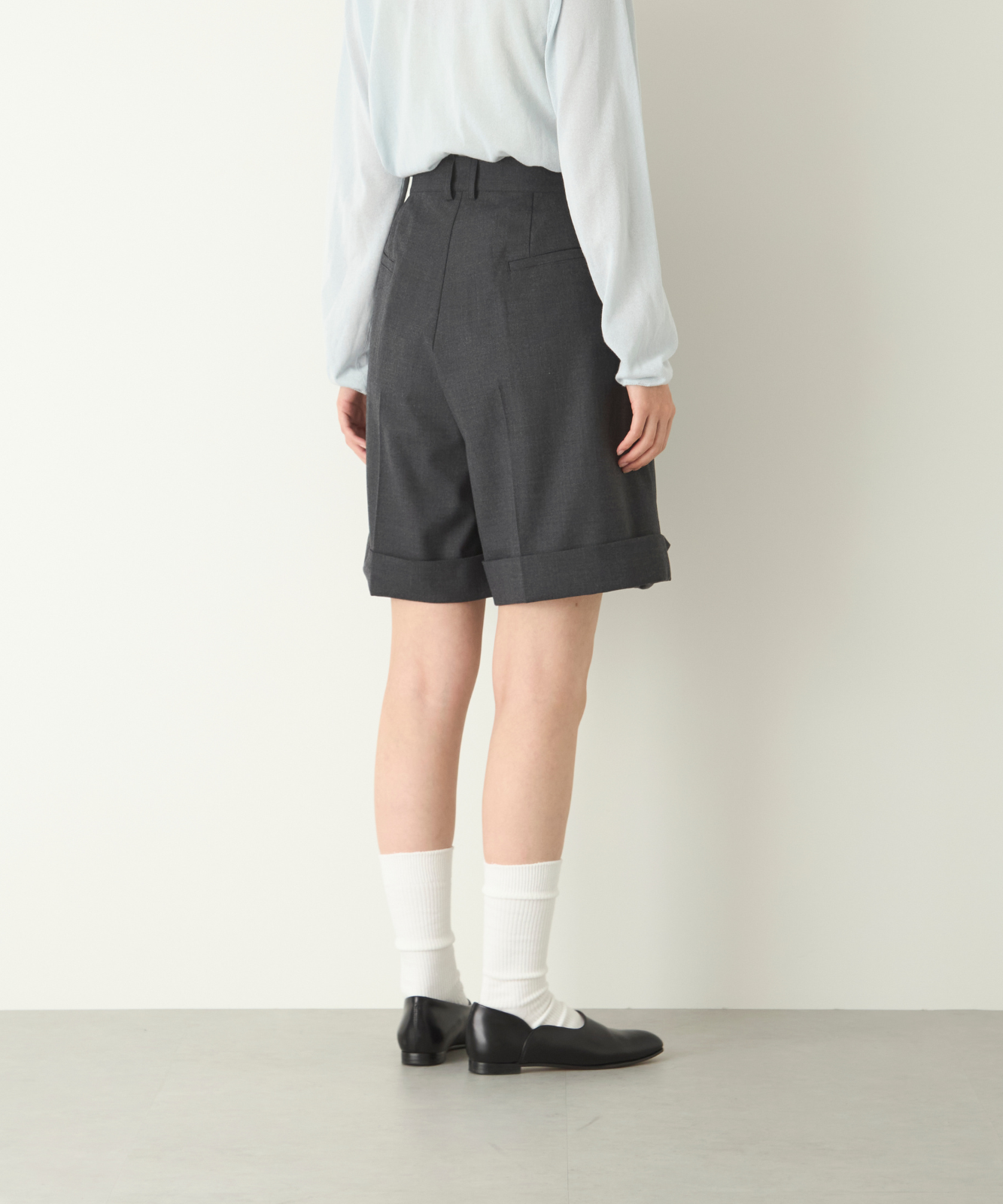 ≪通常販売≫summer wool half pants(サマーウールハーフパンツ)