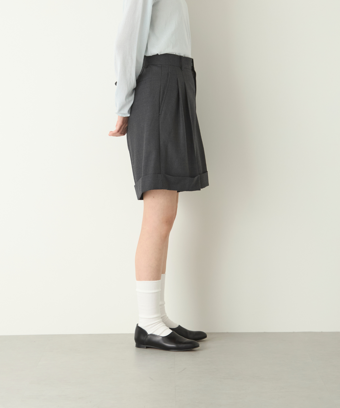 ≪通常販売≫summer wool half pants(サマーウールハーフパンツ)