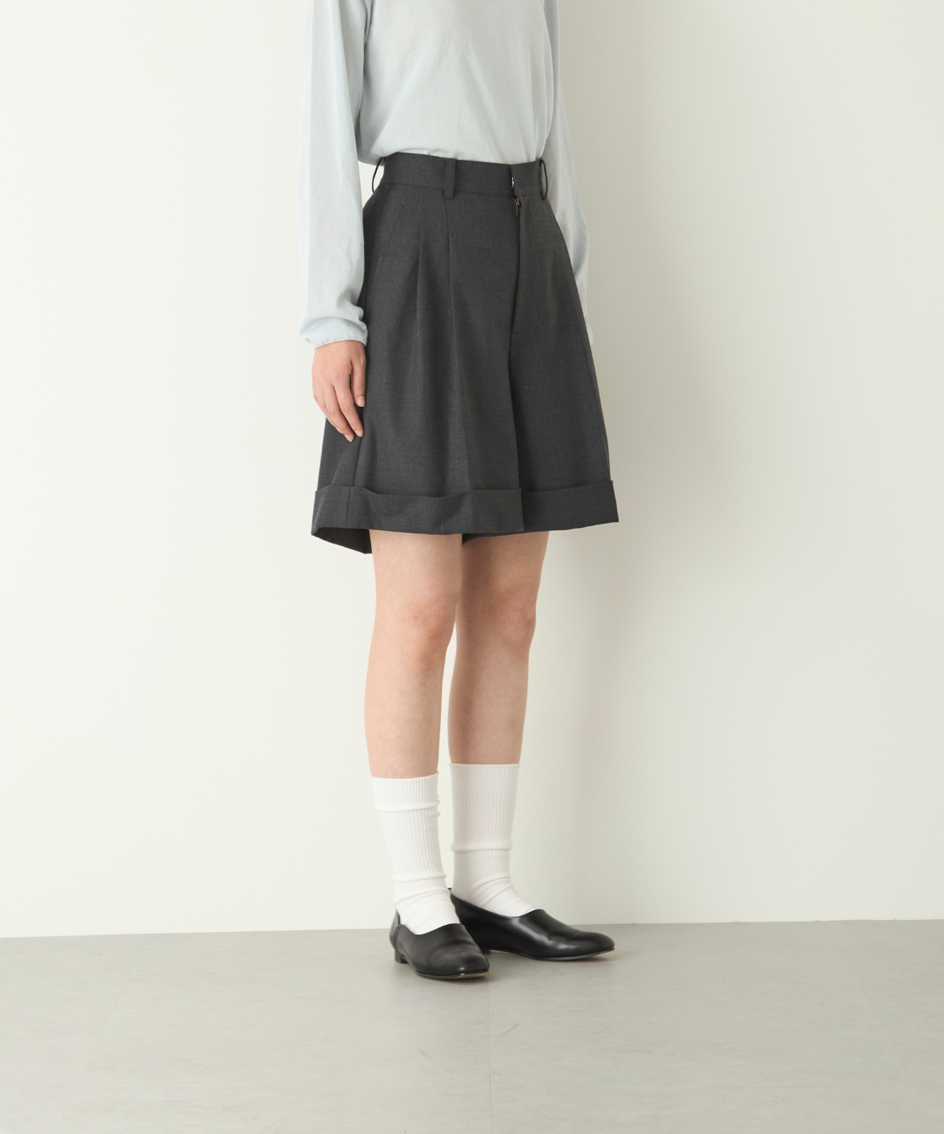 ≪通常販売≫summer wool half pants(サマーウールハーフパンツ)