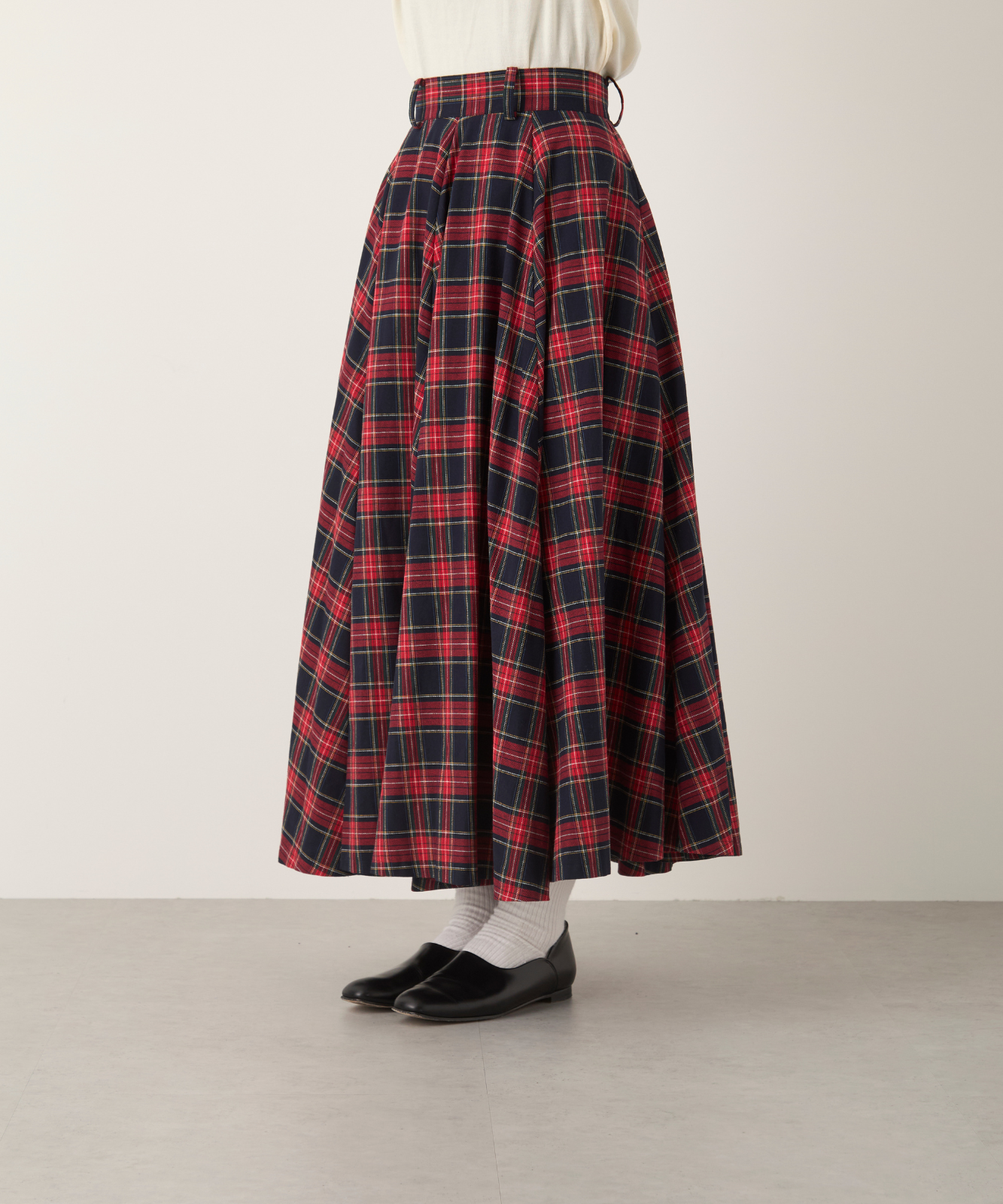 ≪通常販売≫royal tartan check flare skirt(ロイヤルタータンチェックフレアスカート)