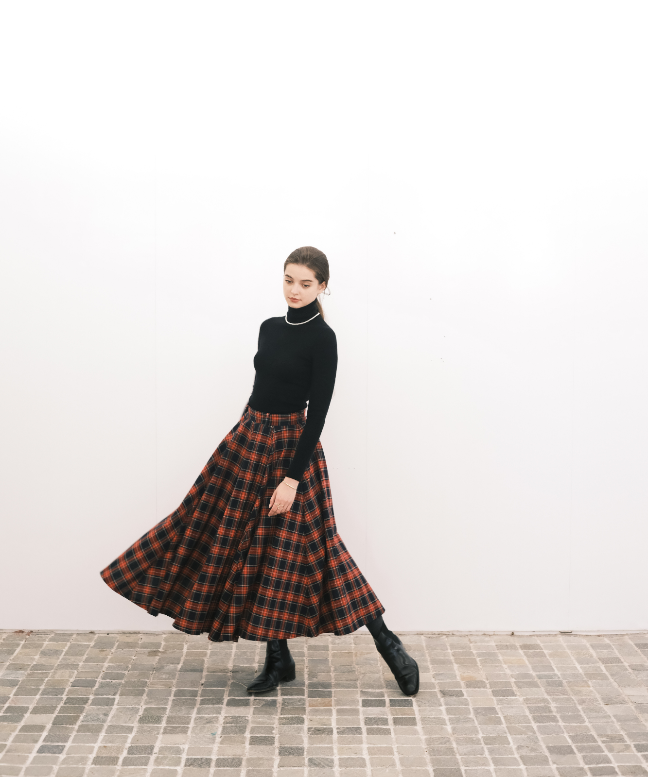 ≪通常販売≫royal tartan check flare skirt(ロイヤルタータンチェックフレアスカート)