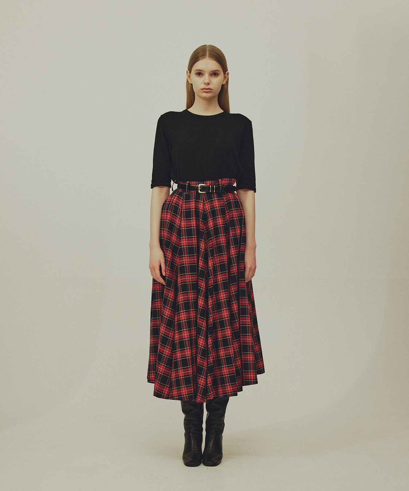 ≪通常販売≫royal tartan check flare skirt(ロイヤルタータンチェックフレアスカート)