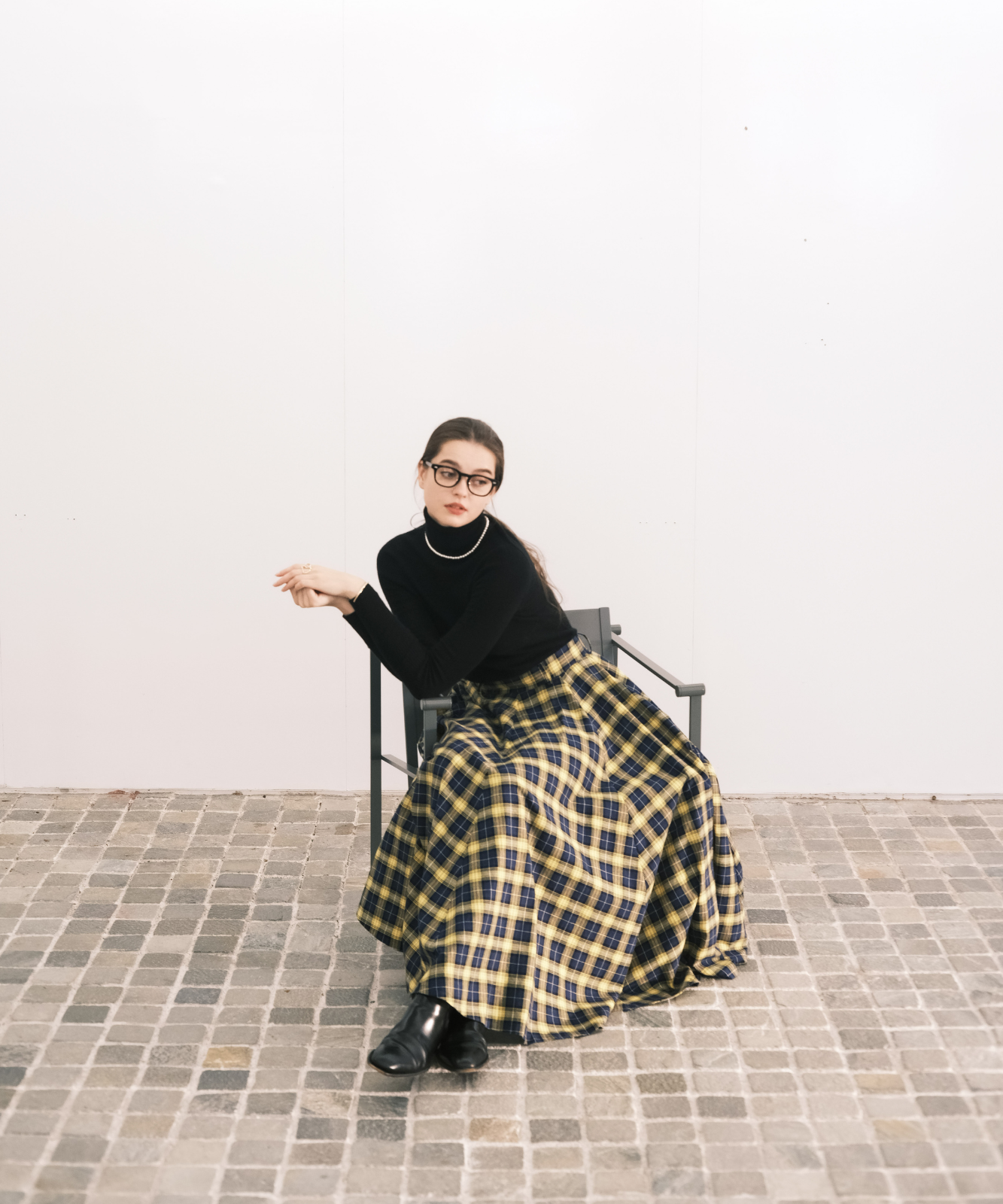 ≪通常販売≫royal tartan check flare skirt(ロイヤルタータンチェックフレアスカート)