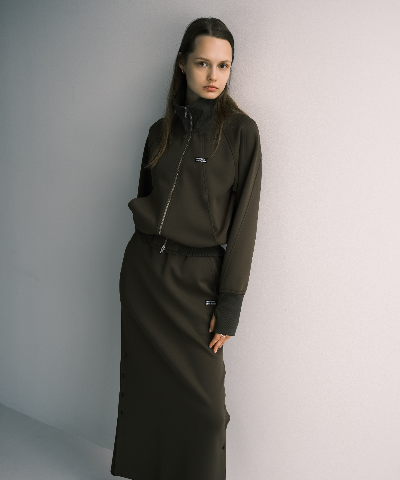 ≪通常販売≫track candy straight skirt(トラックキャンディーストレートスカート)