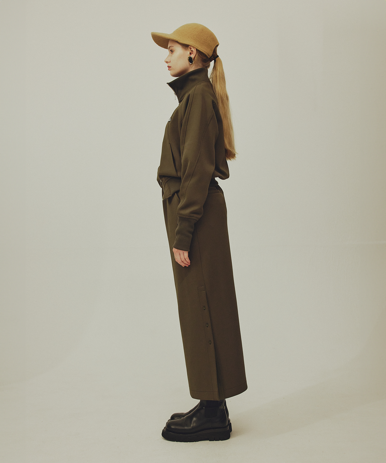 ≪通常販売≫track candy straight skirt(トラックキャンディーストレートスカート)