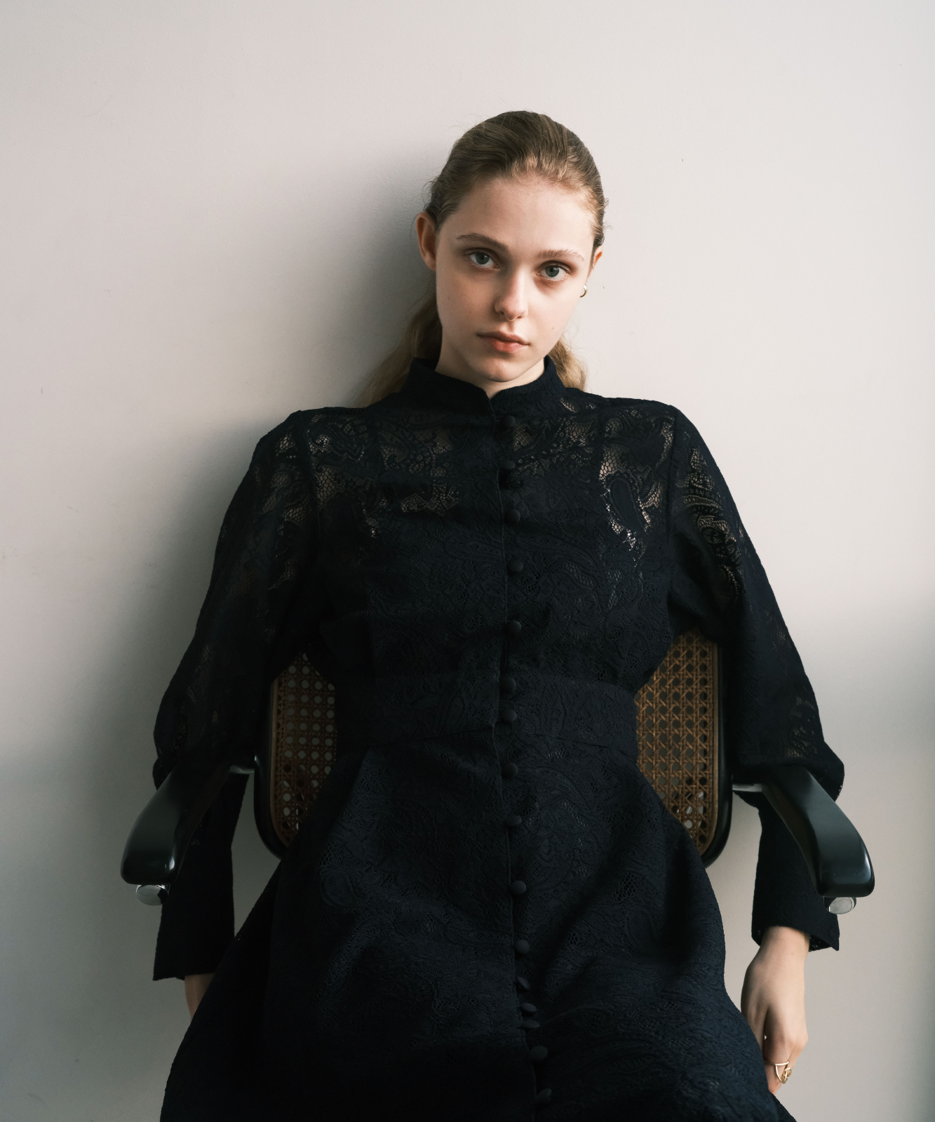 ≪通常販売≫stand collar lace dress(スタンドカラーレースドレス)