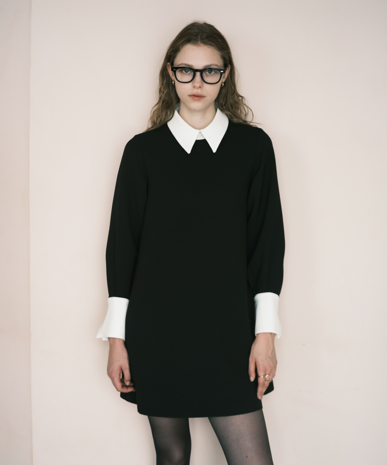 ≪通常販売≫【THE DRESS #60】bicolor mini dress(バイカラーミニドレス)