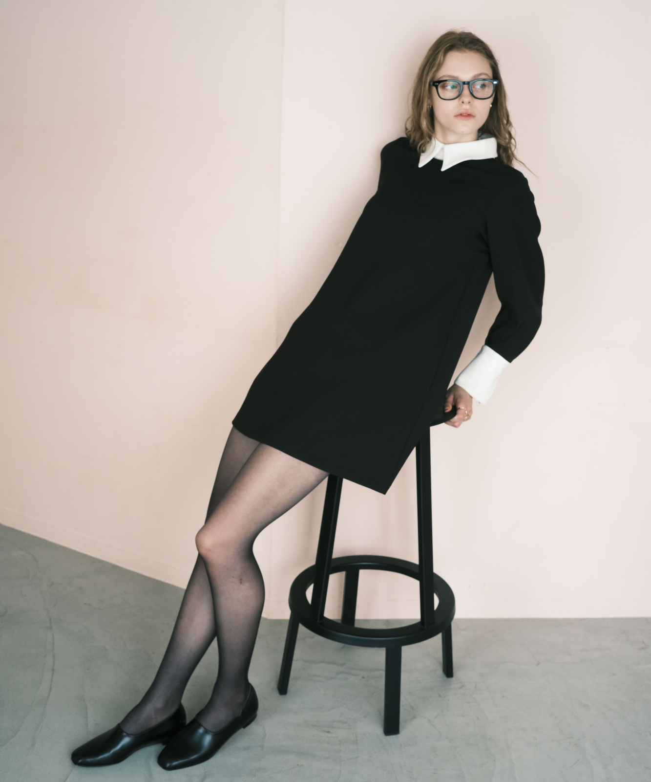 ≪通常販売≫【THE DRESS #60】bicolor mini dress(バイカラーミニドレス)