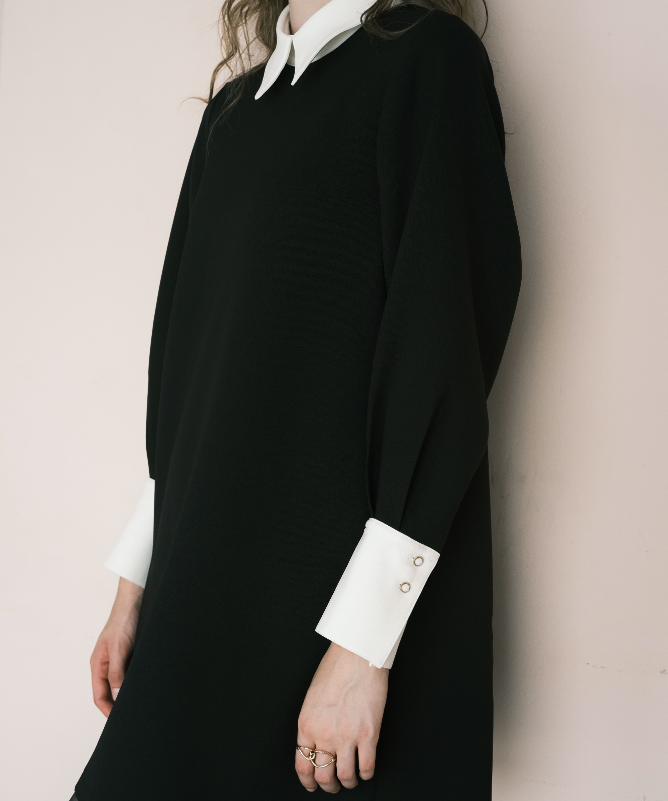 ≪通常販売≫【THE DRESS #60】bicolor mini dress(バイカラーミニドレス)