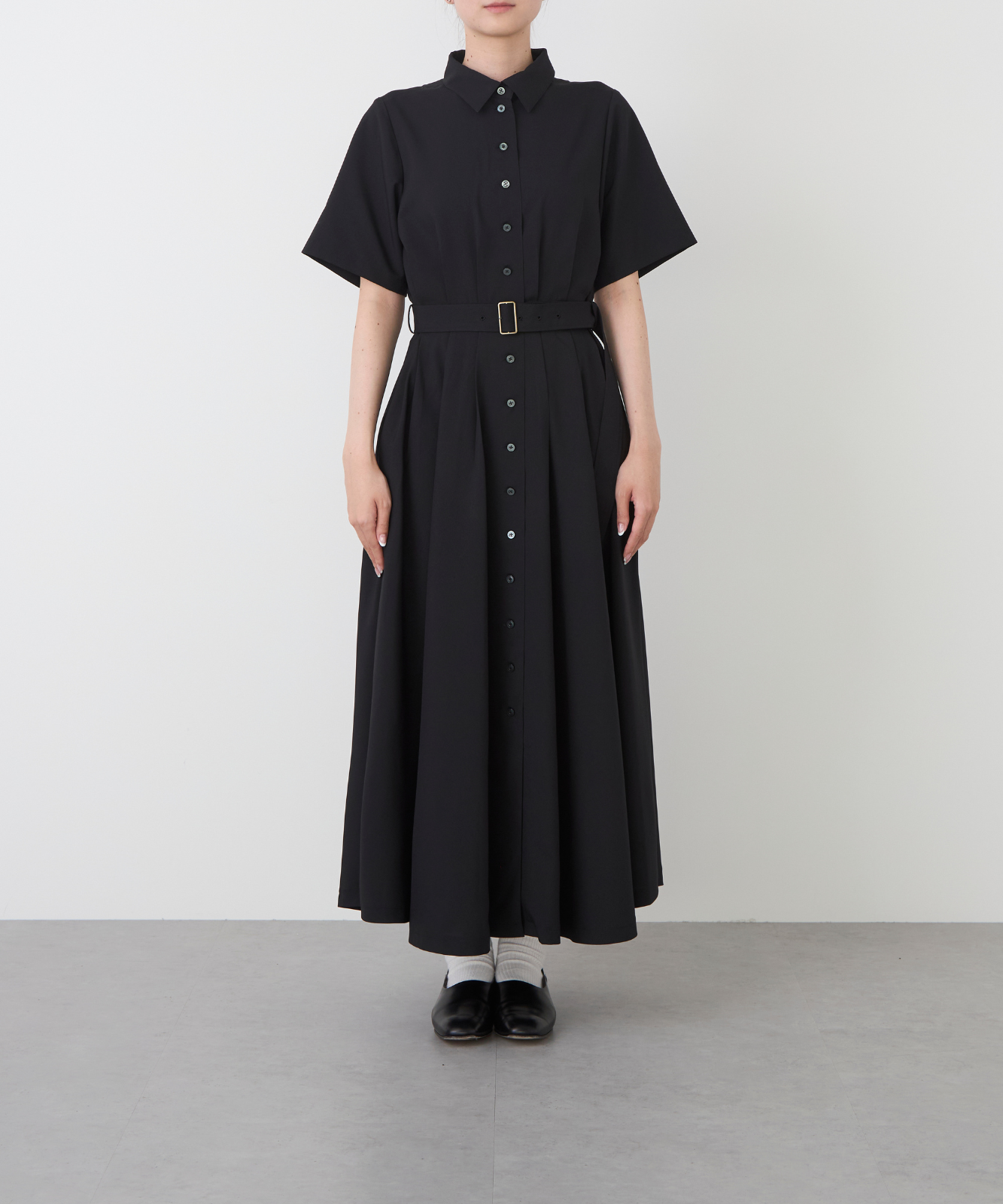 ≪予約販売≫【THE DRESS #62】shirt collar classical easy one piece(シャツカラークラシカルイージーワンピース)≪2025年6月13日17:00販売開始≫≪2025年7月発送予定≫