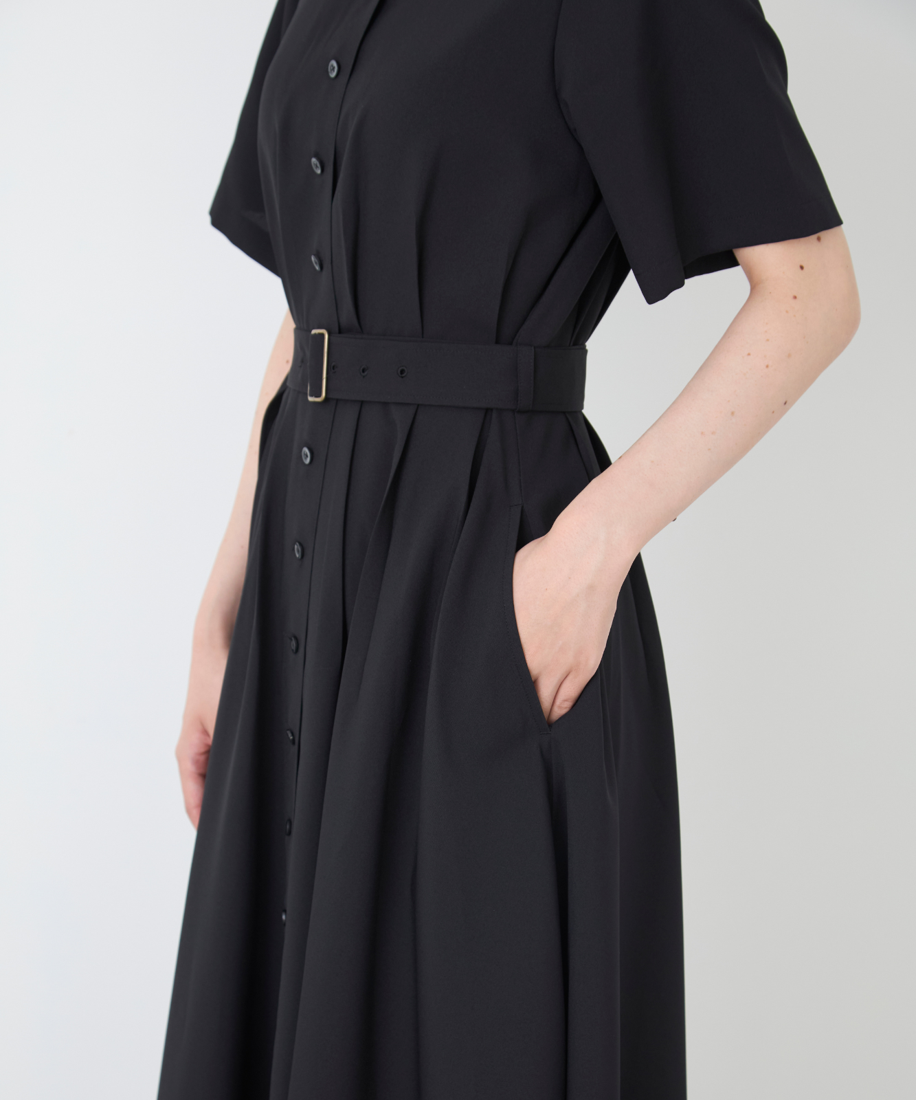 ≪予約販売≫【THE DRESS #62】shirt collar classical easy one piece(シャツカラークラシカルイージーワンピース)≪2025年6月13日17:00販売開始≫≪2025年7月発送予定≫