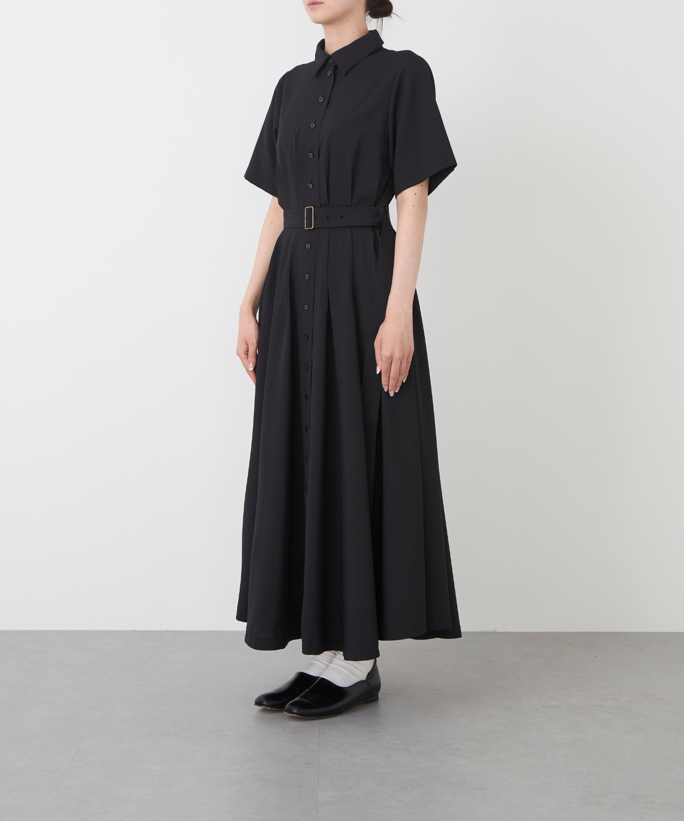 ≪予約販売≫【THE DRESS #62】shirt collar classical easy one piece(シャツカラークラシカルイージーワンピース)≪2025年6月13日17:00販売開始≫≪2025年7月発送予定≫