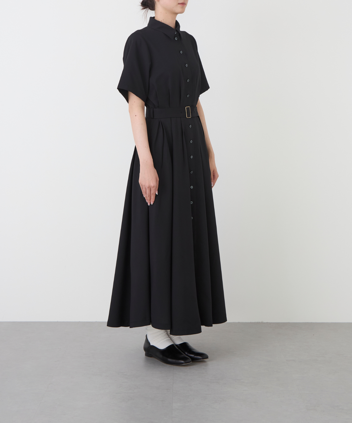 ≪予約販売≫【THE DRESS #62】shirt collar classical easy one piece(シャツカラークラシカルイージーワンピース)≪2025年6月13日17:00販売開始≫≪2025年7月発送予定≫