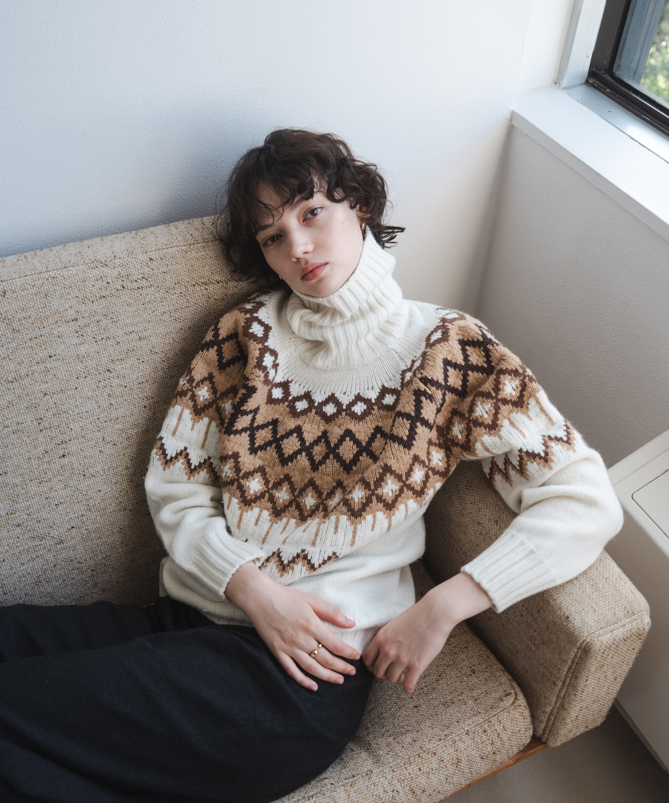 ≪通常販売≫nordic highneck sweater(ノルディックハイネック ≪通常販売≫nordic highneck sweater(ノルディックハイネック