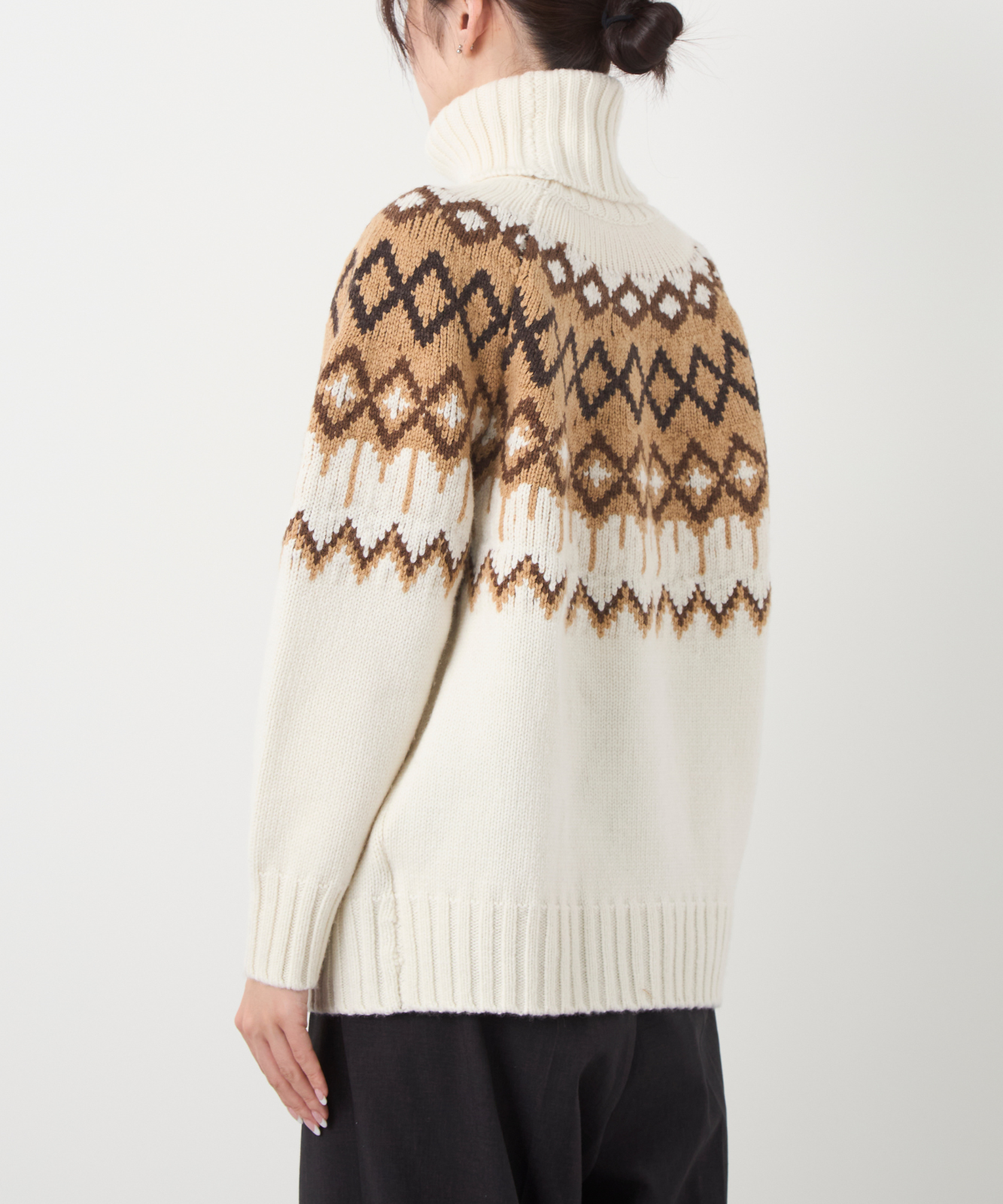 ≪通常販売≫nordic highneck sweater(ノルディックハイネックセーター)