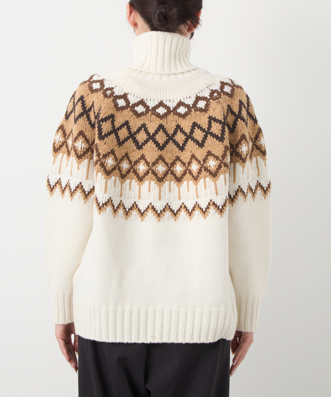 ≪通常販売≫nordic highneck sweater(ノルディックハイネックセーター)