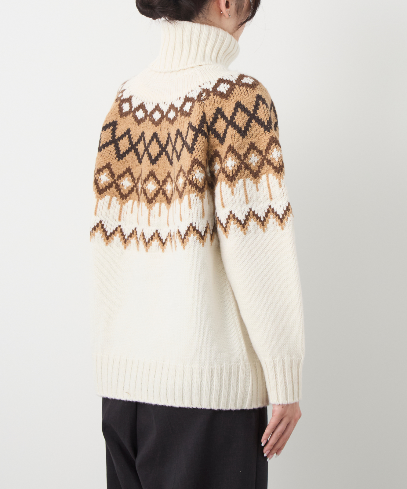≪通常販売≫nordic highneck sweater(ノルディックハイネックセーター)