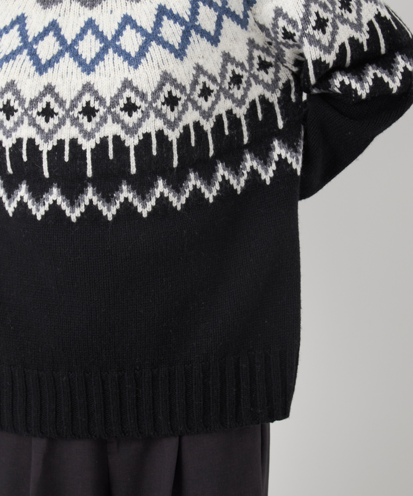 ≪通常販売≫nordic highneck sweater(ノルディックハイネックセーター)