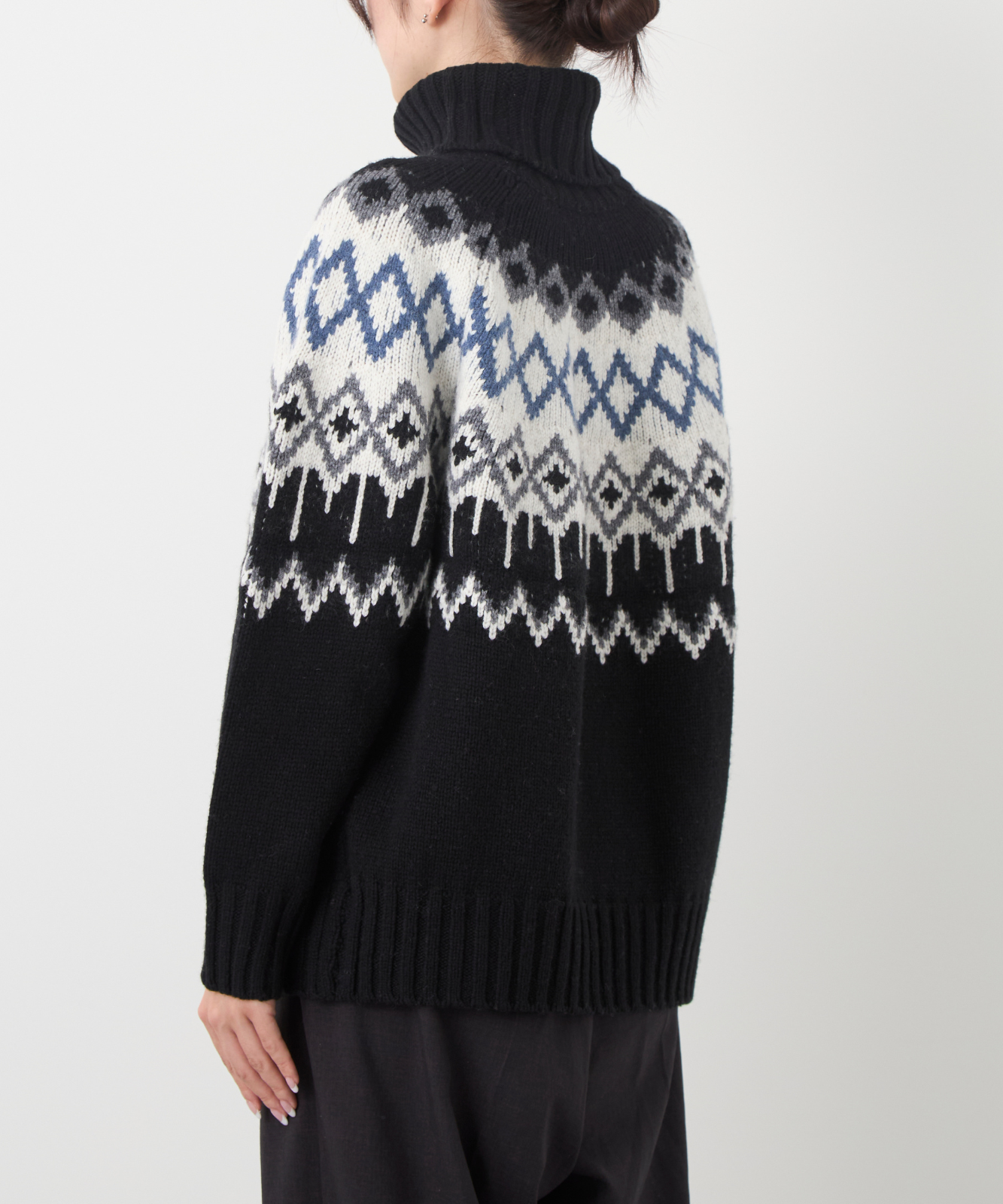 ≪通常販売≫nordic highneck sweater(ノルディックハイネックセーター)