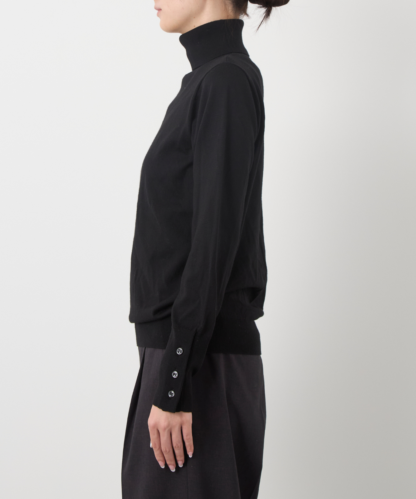 ≪通常販売≫silk wool turtleneck pullover(シルクウールタートルネックプルオーバー)
