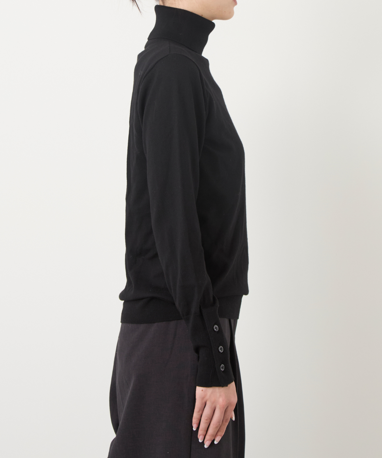 ≪通常販売≫silk wool turtleneck pullover(シルクウールタートルネックプルオーバー)