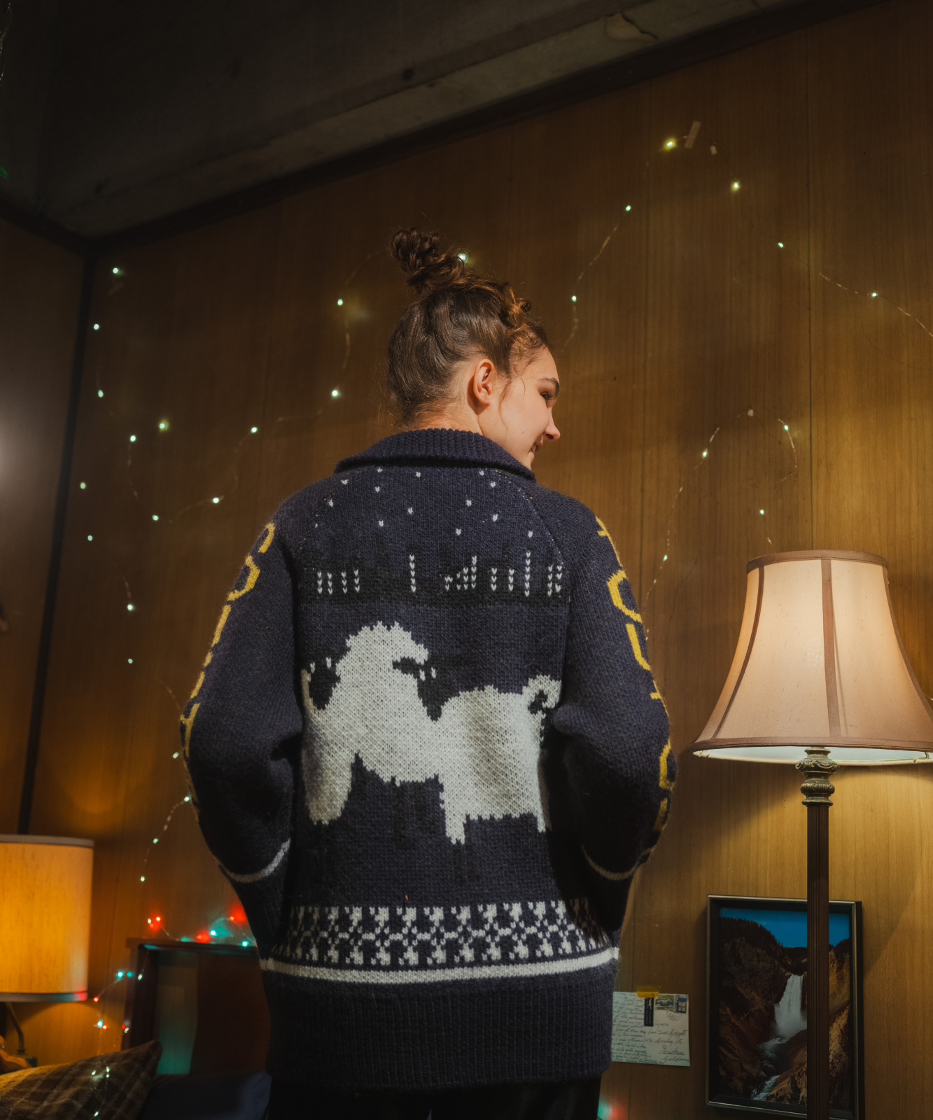 ≪通常販売≫“sheep is coming to town” jumper