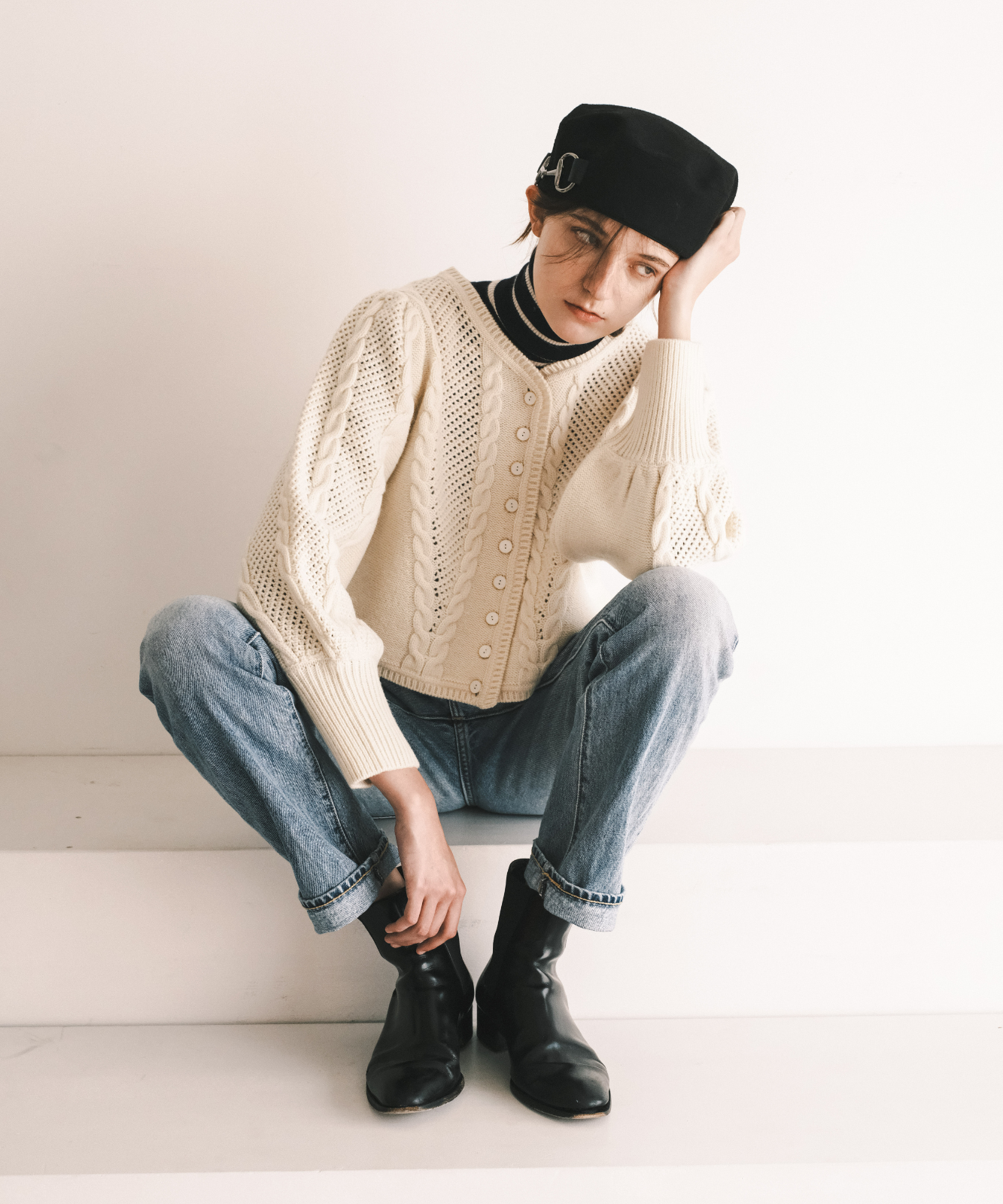 ≪通常販売≫low gauge classical cardigan(ローゲージクラシカルカーディガン)≪2025年10月14日12:00販売開始≫