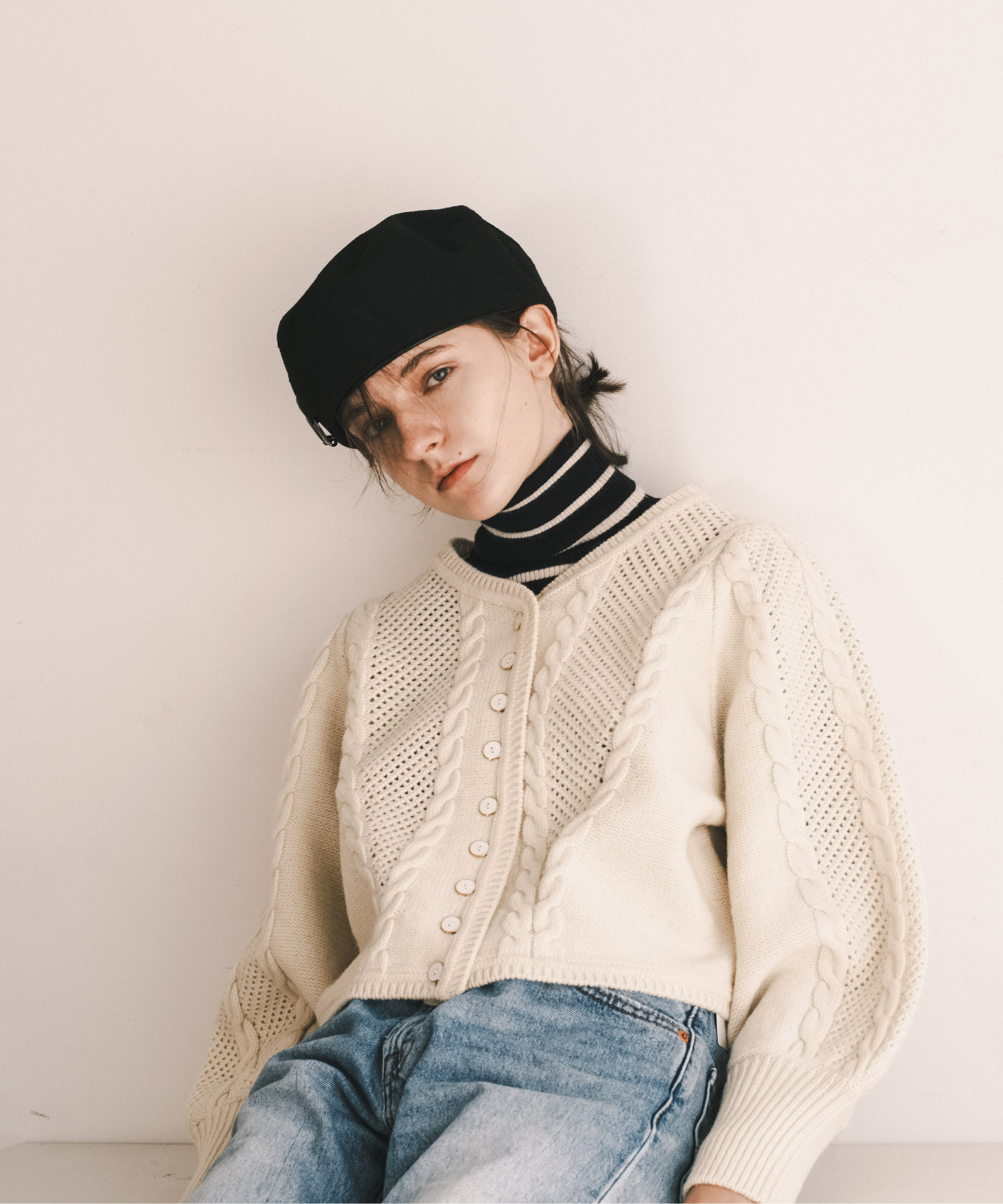 ≪通常販売≫low gauge classical cardigan(ローゲージクラシカルカーディガン)≪2025年10月14日12:00販売開始≫