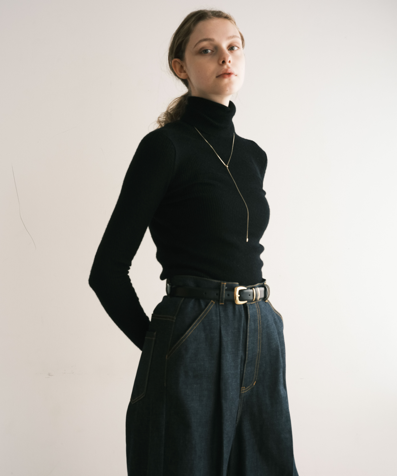 ≪通常販売≫11oz denim tuck pants(11オンスデニムタックパンツ)
