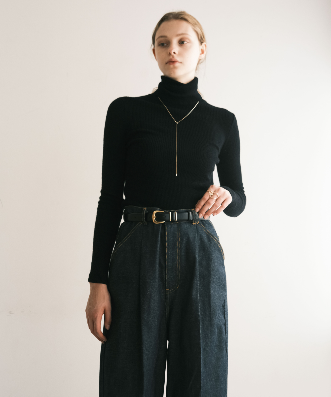 ≪通常販売≫11oz denim tuck pants(11オンスデニムタックパンツ)
