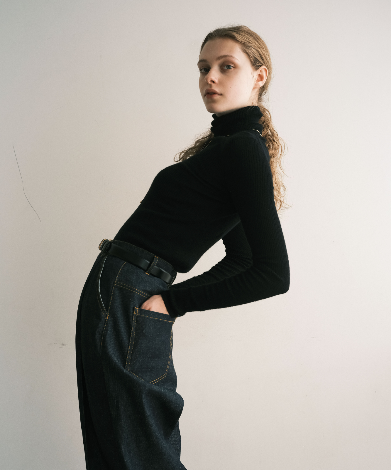 ≪通常販売≫11oz denim tuck pants(11オンスデニムタックパンツ)