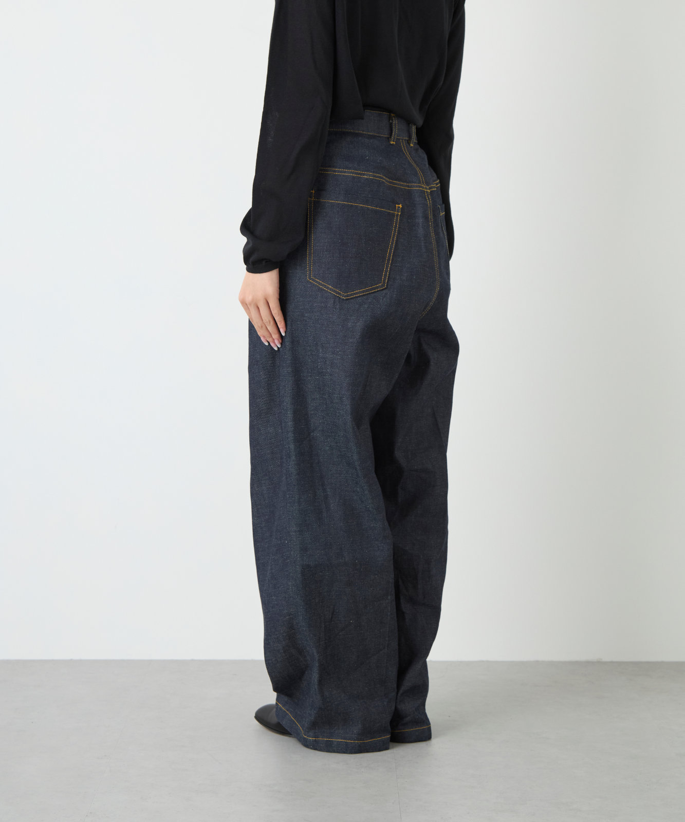 ≪通常販売≫11oz denim tuck pants(11オンスデニムタックパンツ)