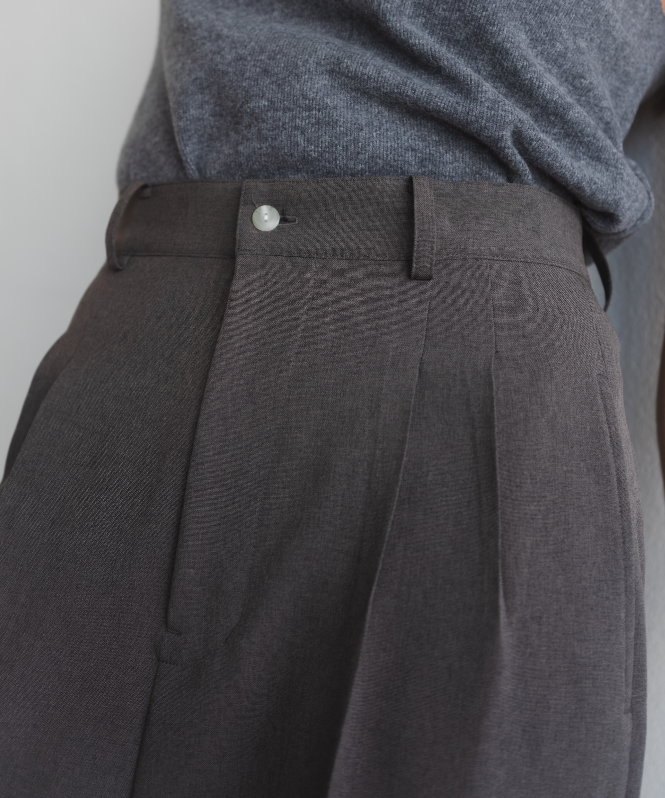 ≪通常販売≫two tuck slacks(ツータックスラックス)≪2025年5月30日15:00販売開始≫