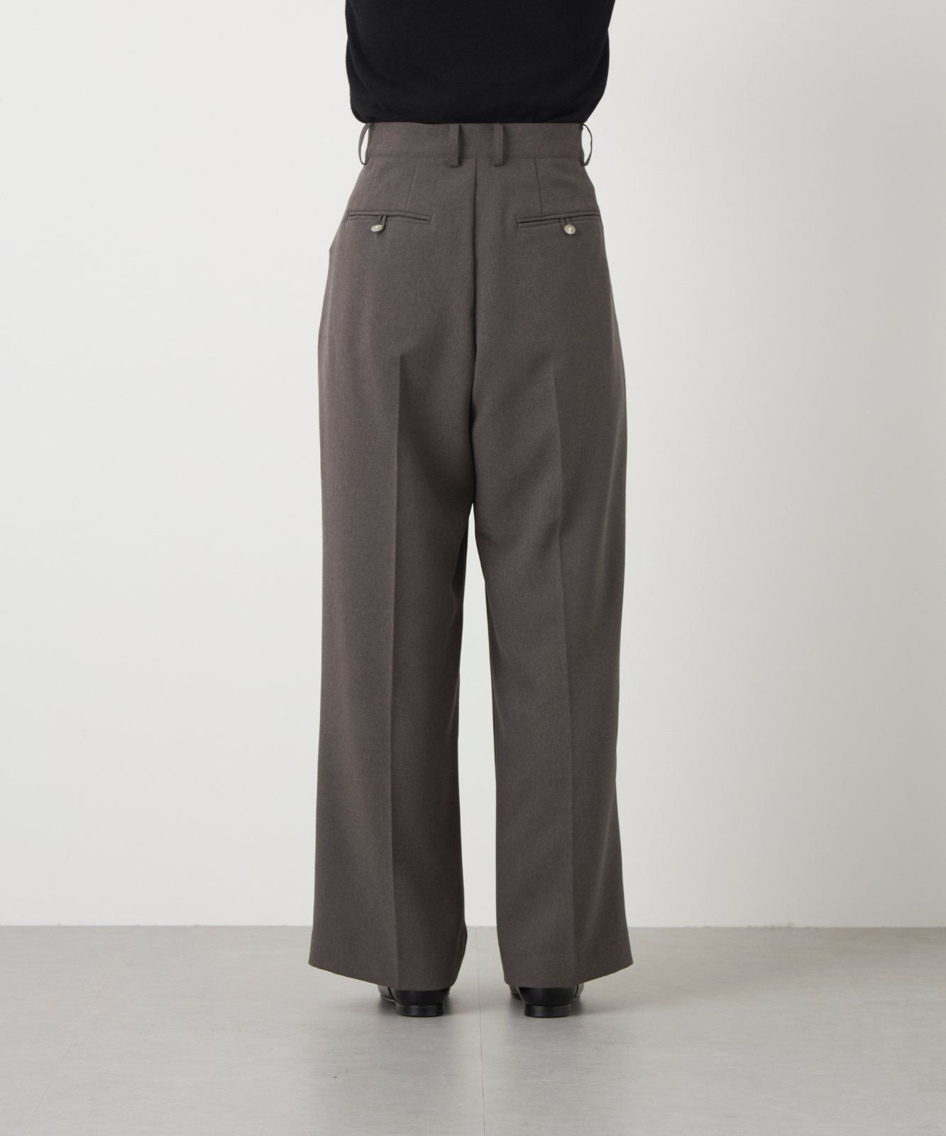 ≪通常販売≫two tuck slacks(ツータックスラックス)