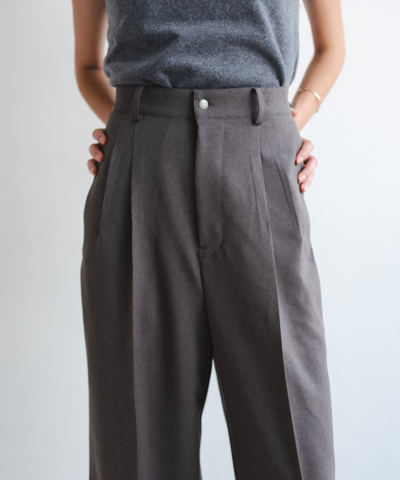 ≪通常販売≫two tuck slacks(ツータックスラックス)≪2025年5月30日15:00販売開始≫