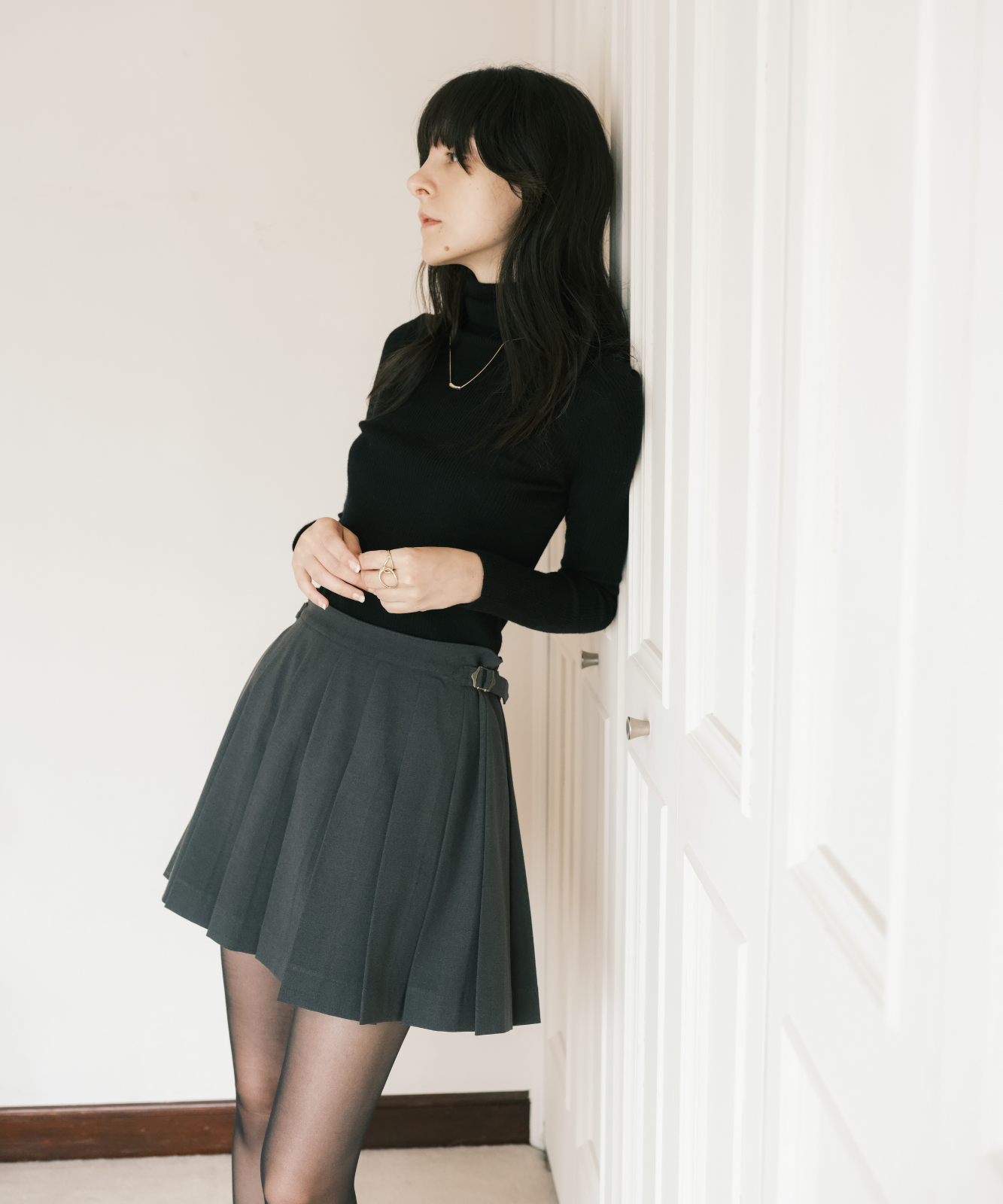 ≪通常販売≫adjust pleats mini skirt(アジャストプリーツミニスカート)