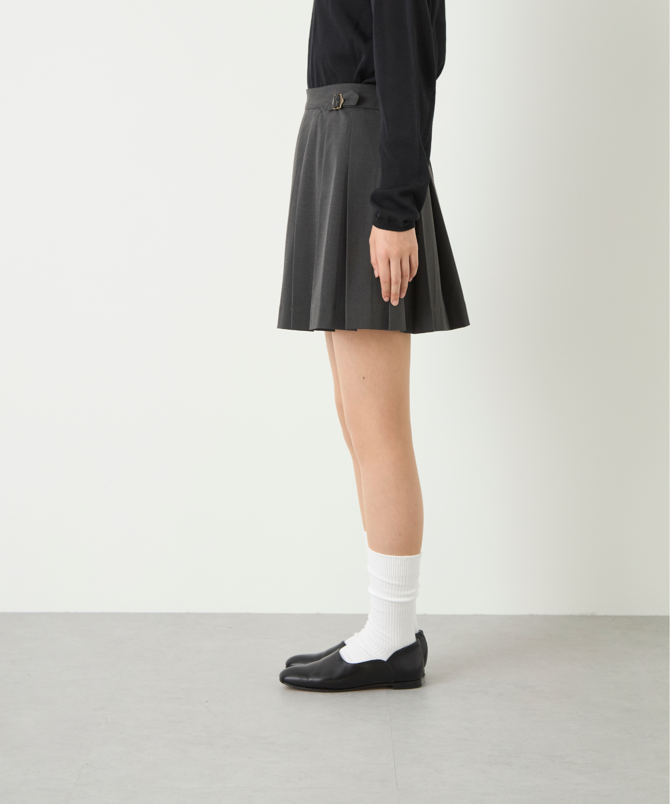 ≪通常販売≫adjust pleats mini skirt(アジャストプリーツミニスカート)