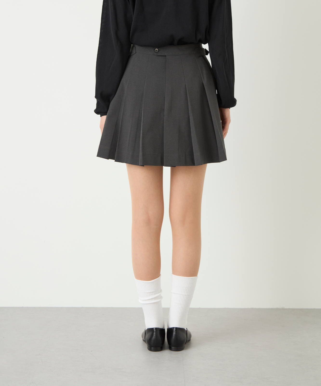 ≪通常販売≫adjust pleats mini skirt(アジャストプリーツミニスカート)